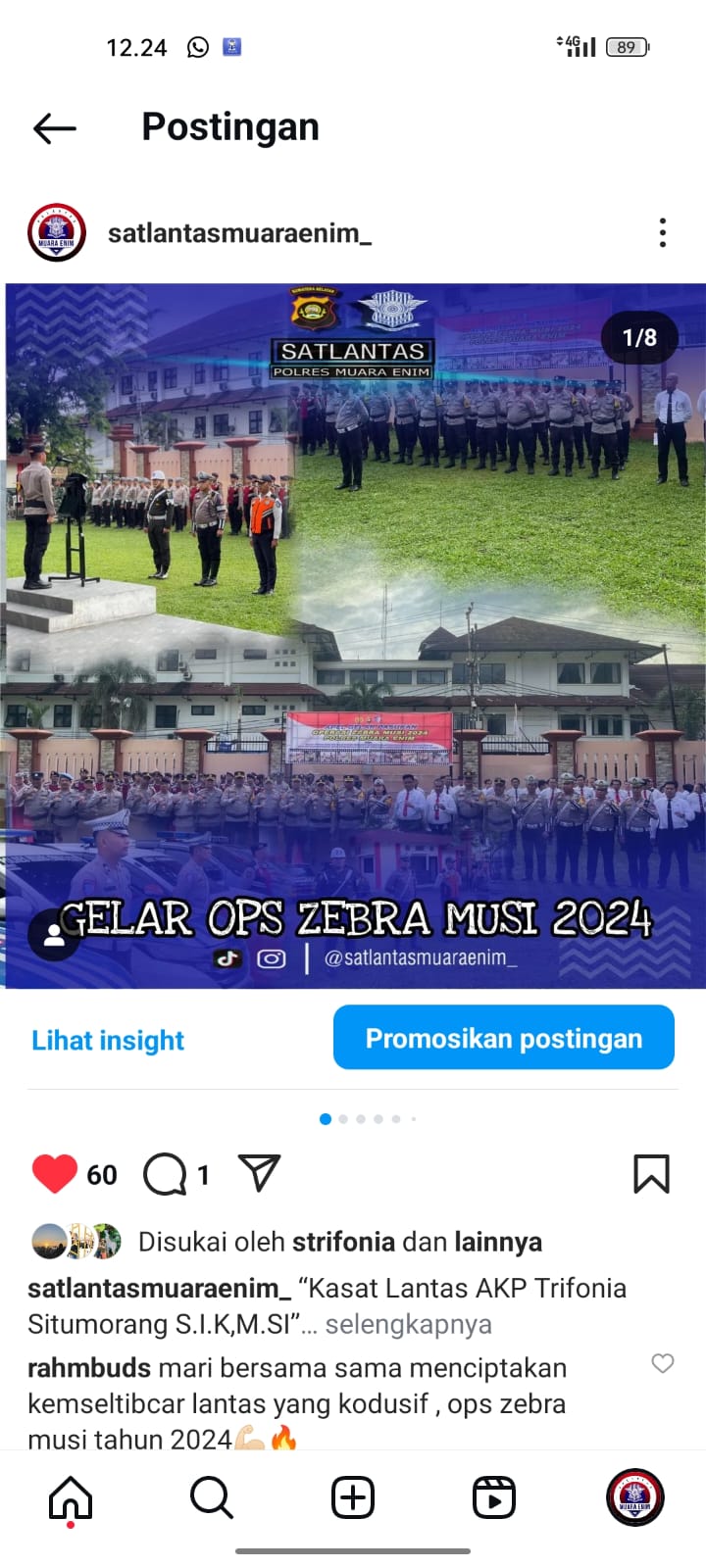 GELAR PASUKAN OPS ZEBRA MUSI 2024