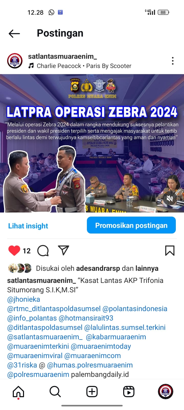 LATPRA OPS ZEBRA MUSI 2024