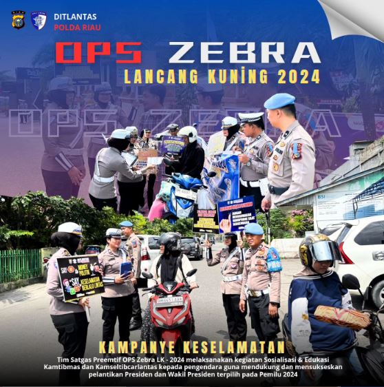 Hari Ke-4 Satgas Preemtif Ops Zebra LK 2024 di Jl. Pattimura