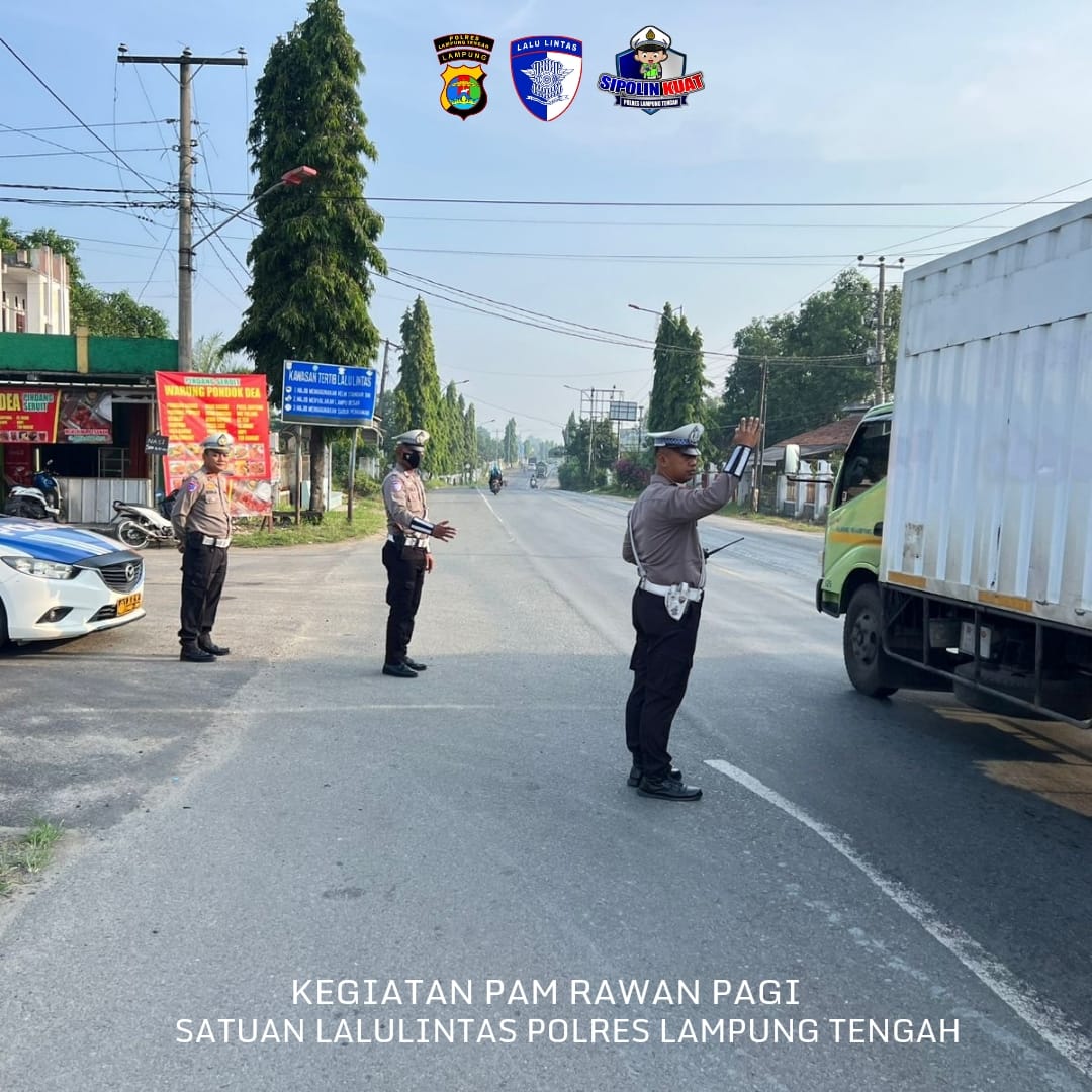 PAM RAWAN PAGI GUNA MENIMBULKAN RASA AMAN DAN NYAMAN BAGI PENGGUNA JALAN DAN PELAJAR