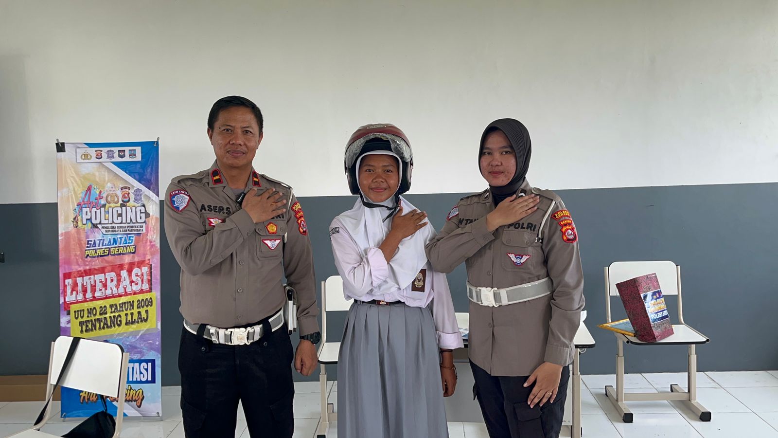 Police Goes To School Satlantas Polres Serang