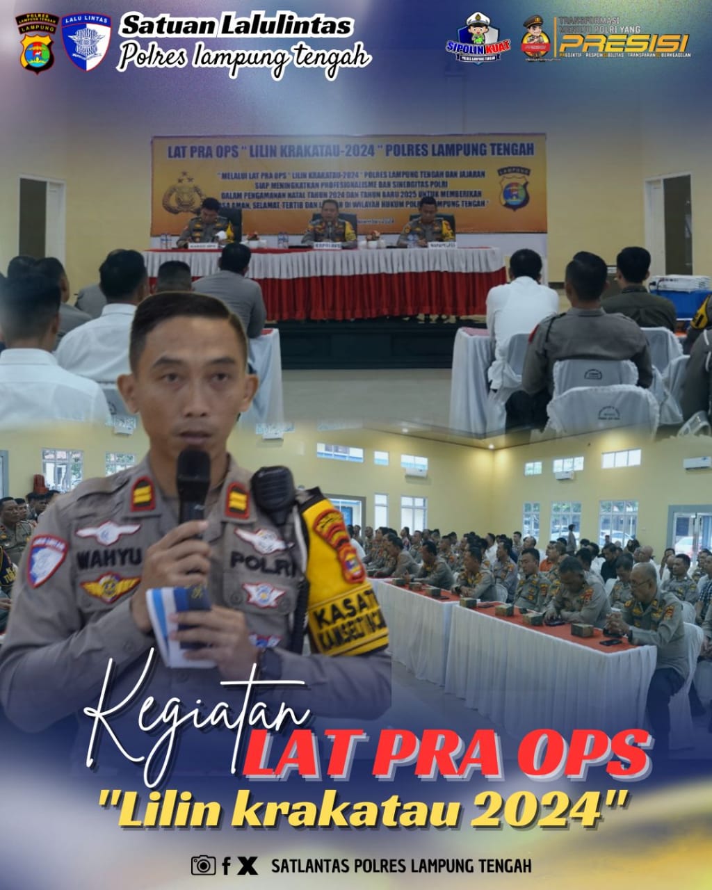 Kegiatan latpra ops lilin krakatau 2024