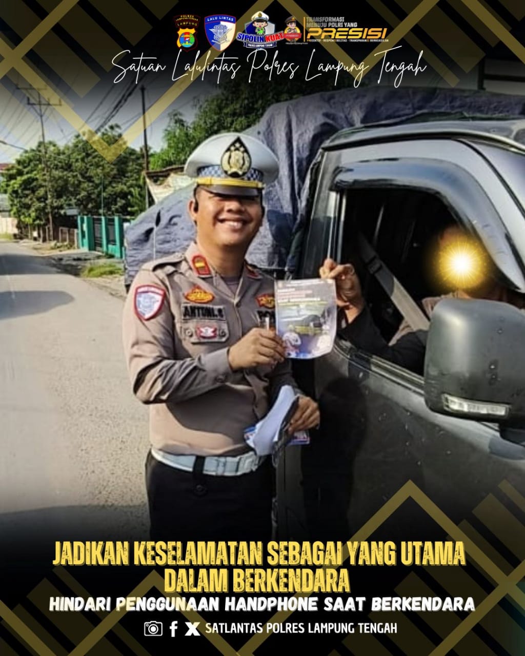 JADIKAN KESELAMATAN YANG UTAMA DALAM BERKENDARA