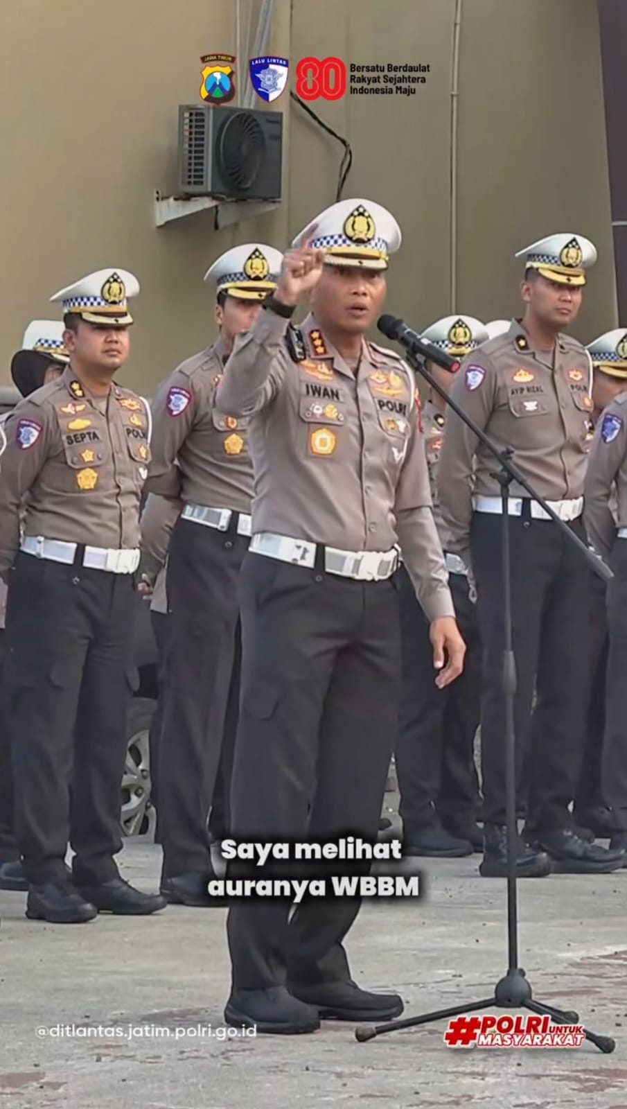 Ikhtiar dan Tawakal: Kunci Sukses Ditlantas Polda Jatim Meraih WBBM