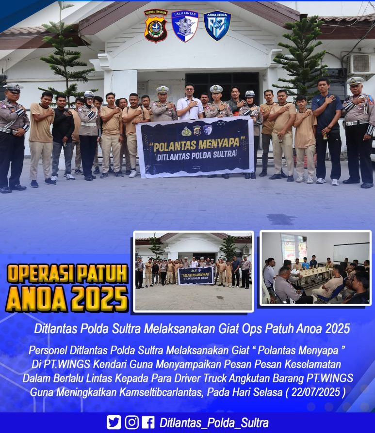 Dari Edukasi ke Aksi: Langkah Nyata Mengimplementasikan Pesan Ops Patuh Anoa 2025 dalam mewujudkan kamseltibcarlantas