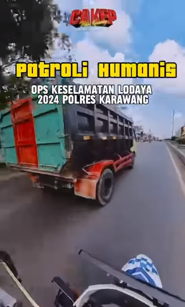 Partoli Humanis Dalam Rangka Ops Keselamatan Lodaya 2024 Polres Karawang