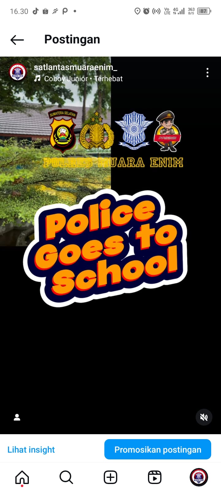 POLICE GO TO SCHOOL SMP NEGERI 1