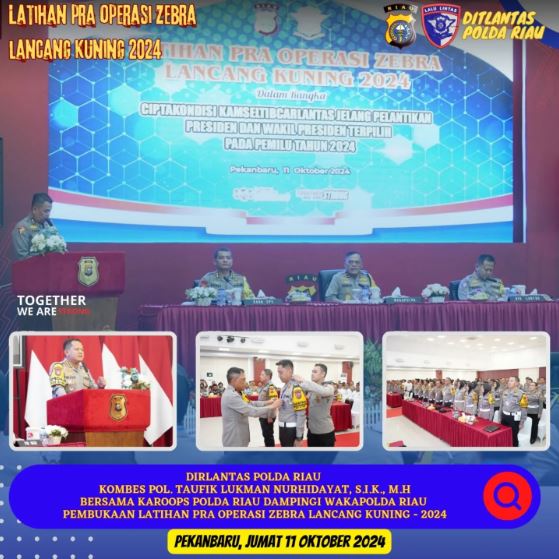 Latihan Pra Operasi Zebra Lancang Kuning 2024