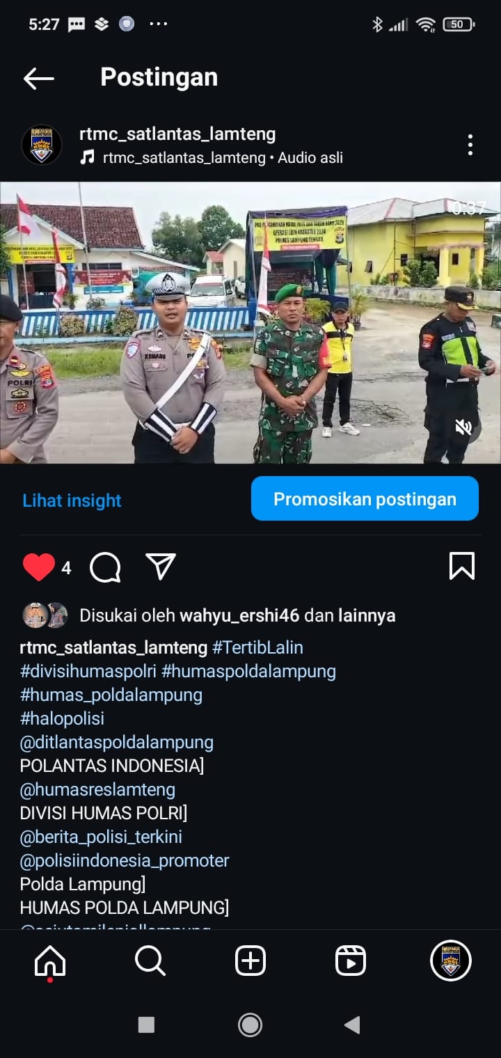 pantauan arus lalulintas libur natal tahun baru dari pos pengamanan simpang randu